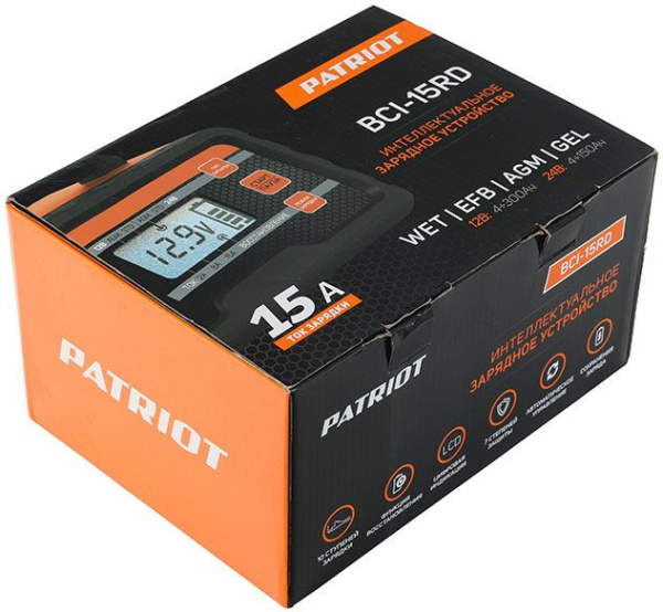 Зарядное устройство Patriot BCI-15RD