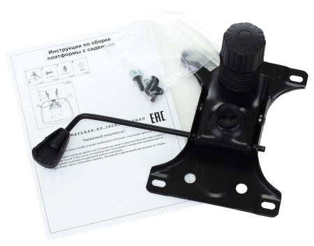 Механизм качания Бюрократ T892 T892/SEATPLATE черный для офис.кресла металл топ-ган