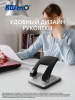 Дырокол Kw-Trio Stylish Heavy Duty 976GR/BLCK макс.:40лист. металл черный отв.:2 с линейкой