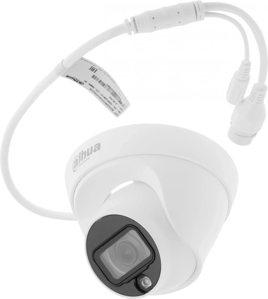 Видеокамера IP Dahua DH-IPC-HDW1239T1P-LED-0360B-S5 3.6-3.6мм цв. корп.:белый