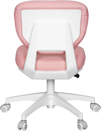 Кресло детское Cactus CS-CHR-3594PK розовый крестов. пластик белый