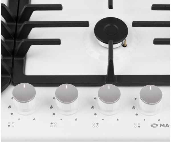 Газовая варочная поверхность Maunfeld EGHE.64.43CW/G белый