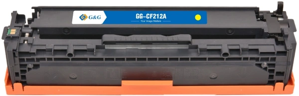 Картридж лазерный G&G GG-CF212A желтый (1800стр.) для HP HP LJ Pro 200 color Printer M251n/nw/MFP M276n/nw, Canon LBP-7100Cn/7110Cw