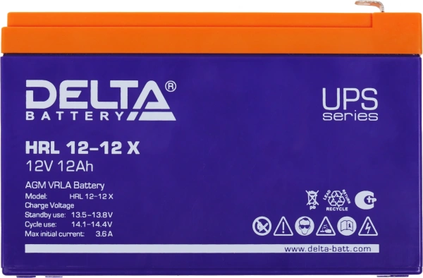 Батарея для ИБП Delta HRL 12-12 X 12В 12Ач
