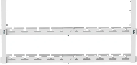 Кабель-канал Cactus CS-CM-700-2WT для столов 72.8x13.5x34.2см белый