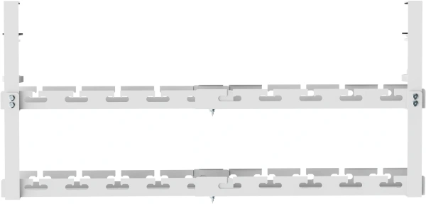 Кабель-канал Cactus CS-CM-700-2WT для столов 72.8x13.5x34.2см белый