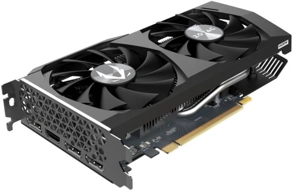 Видеокарта Zotac PCI-E 4.0 RTX 3050 ECO NVIDIA GeForce RTX 3050 8Gb 128bit GDDR6 1777/14000 HDMIx1 DPx3 HDCP Ret