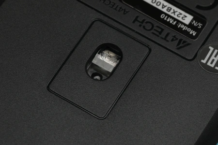 Мышь A4Tech Fstyler FM10 черный/синий оптическая (1600dpi) USB (4but)