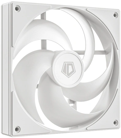 Вентилятор для корпуса ID-Cooling AS-140-W Duet 140х140x25 белый 4-pin 24.9дБ (упак.:2шт) Ret