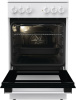 Плита Электрическая Gorenje Essential GEC5A41WG белый/черный стеклокерамика