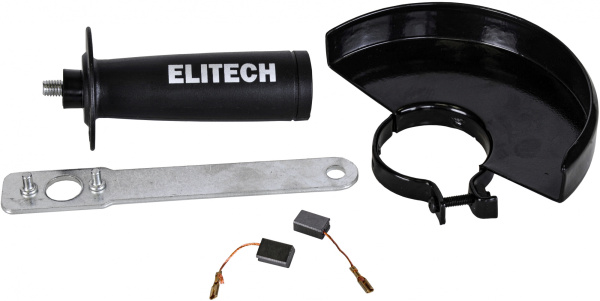 Углошлифовальная машина Elitech МШУ 101Э 900Вт 11000об/мин рез.шпин.:M14 d=125мм (E2213.023.00)