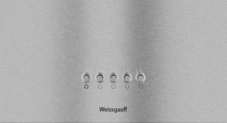 Вытяжка каминная Weissgauff Box 40 PB нержавеющая сталь управление: кнопочное (1 мотор)