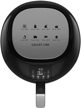 Аэрогриль Galaxy Line GL 2525 1700Вт черный