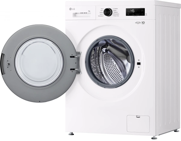 Стиральная машина LG F2Y1VS6W класс: A загр.фронтальная макс.:9кг белый инвертер