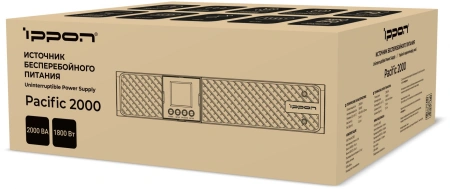 Источник бесперебойного питания Ippon Pacific 2000 1800Вт 2000ВА черный