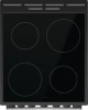 Плита Электрическая Gorenje GEC5B20SG серебристый стеклокерамика (без крышки)