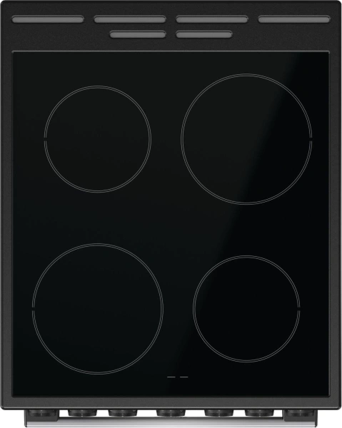 Плита Электрическая Gorenje GEC5B20SG серебристый стеклокерамика (без крышки)