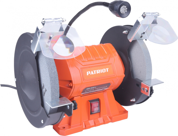Станок заточной Patriot GM 200 L Expert 550W (160301536)