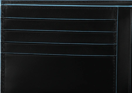 Кошелек мужской Piquadro Blue Square PU257B2R/N черный натур.кожа