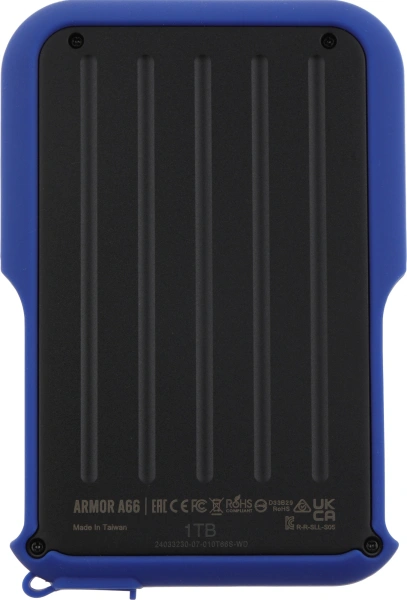 Жесткий диск Silicon Power USB3.0 1TB SP010TBPHD66SS3B Armor A66 2.5" синий