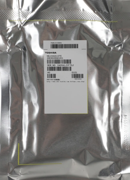 Жесткий диск Toshiba SATA-III 10TB MG10ADA10TE Server Enterprise Capacity 512E (7200rpm) 512Mb 3.5"