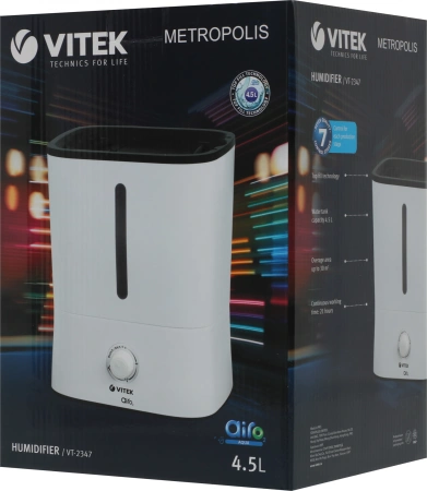 Увлажнитель воздуха Metropolis VITEK VT-2347