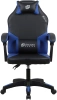 Кресло игровое Оклик Spirit черный/синий сиденье черный/синий искусст.кожа/сетка с подголов. крестов