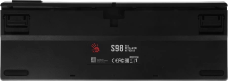 Клавиатура A4Tech Bloody S98 Sports Lime BLMS Plus механическая желтый/серый USB for gamer LED (S98