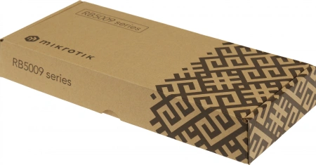 Маршрутизатор MikroTik RB5009UG+S+IN 10/100/1000 черный комп.:устройство/крепления/адаптер