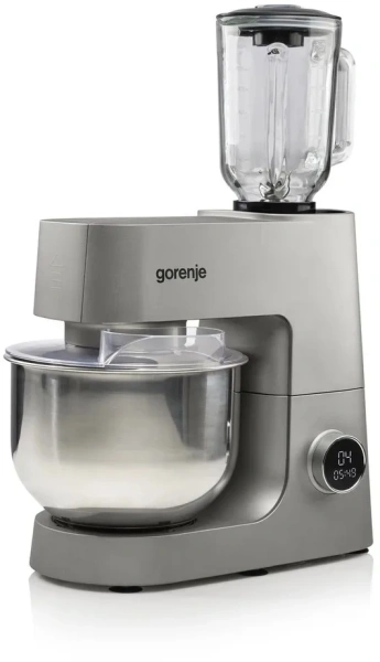 Кухонная машина Gorenje MMC1500BS планетар.вращ. 1500Вт серый