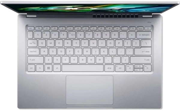 Ноутбук Acer Swift Go 14 SFG14-41-R7EG Ryzen 7 7730U 16Gb SSD1Tb AMD Radeon 14" IPS FHD (1920x1080) Windows 11 Home silver WiFi BT Cam (NX.KG3CD.002)