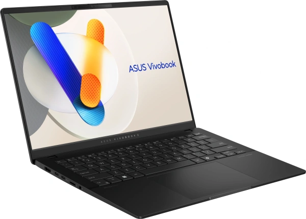 Ноутбук Asus VivoBook S14 OLED M5406NA-QD109 Ryzen 5 7535HS 16Gb SSD1Tb AMD Radeon 14" OLED WUXGA (1920x1200) noOS black WiFi BT Cam (90NB1493-M006B0)