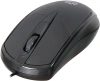 Мышь Оклик 125M черный оптическая (1200dpi) USB (3but)