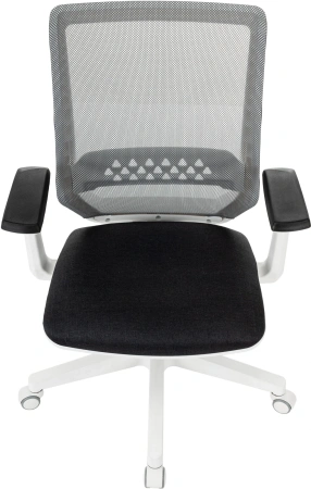 Кресло Бюрократ MC-W611N темно-серый TW-04 38-417 сетка/ткань крестов. пластик пластик белый