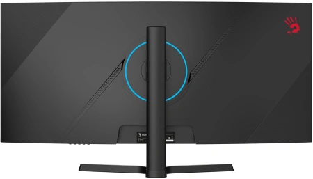 Монитор Bloody 34" MN340W черный VA LED 1ms 21:9 HDMI M/M матовая HAS Piv 300cd 178гр/178гр 3440x1440 180Hz FreeSync DP UW USB 5.7кг