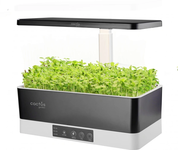 Гидропонная установка Cactus Garden 3л 24Вт черный (CS-LEDPOT-06)