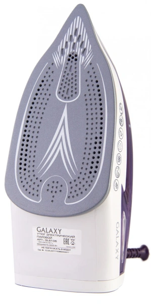 Утюг Galaxy Line GL 6106 2200Вт белый/фиолетовый