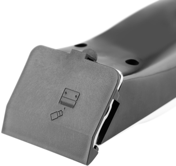 Машинка для стрижки Galaxy Line GL 4106 белый/черный 12Вт (насадок в компл:6шт)