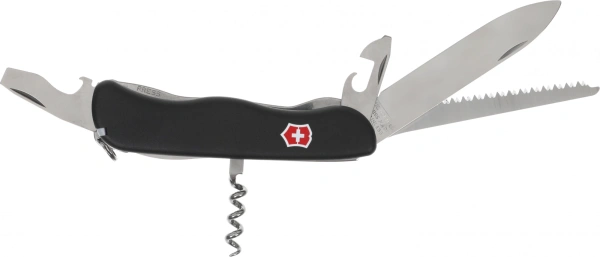 Нож перочинный Victorinox Forester (0.8363.3) 111мм 12функц. черный карт.коробка