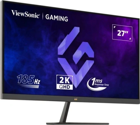 Монитор ViewSonic 27" VX2758A-2K-PRO черный IPS LED 16:9 HDMI M/M матовая 1000:1 250cd 170гр/160гр 2560x1440 185Hz FreeSync DP Quad HD 2K (1440p) 4.9кг