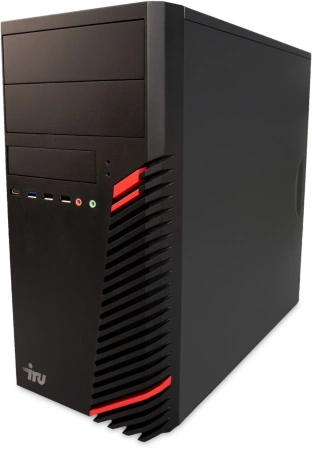 ПК IRU Опал 515 MT i5 10400 (2.9) 8Gb SSD256Gb UHDG 630 Free DOS GbitEth 500W мышь клавиатура черный (2056744)