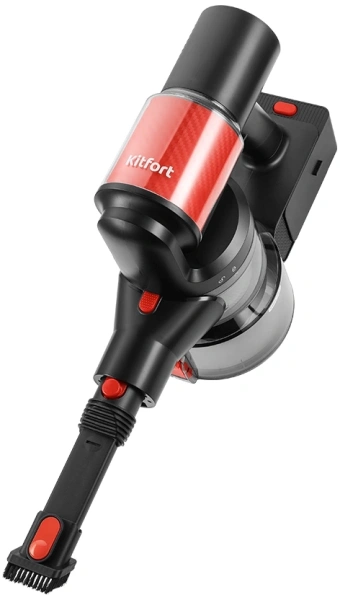 Пылесос Kitfort КТ-5389 450Вт черный/красный