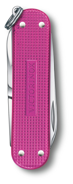 Нож перочинный Victorinox Classic Flamingo Party (0.6221.251G) 58мм 5функц. карт.коробка