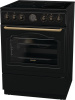 Плита Электрическая Gorenje GECS6B71CLB черный стеклокерамика (без крышки)