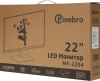 Монитор Pinebro 21.5" MF-2204 черный IPS LED 5ms 16:9 HDMI матовая 200cd 178гр/178гр 1920x1080 75Hz VGA FHD 2.2кг