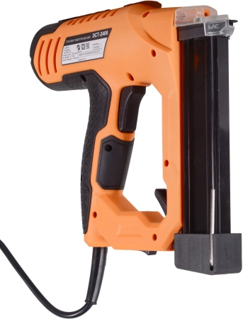 Степлер электрический Вихрь ЭСТ-2400 скобы тип 55: 15-25мм гвозди тип 300: 15-32мм