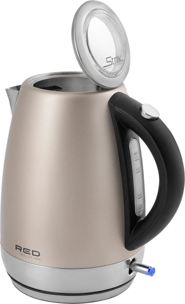 Чайник Red Solution RK-M1552 1.7л. 2100Вт розовый (нерж.сталь/пластик)