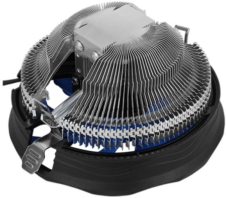 Устройство охлаждения(кулер) Aerocool Verkho Plus Soc-AM5/AM4/1151/1200/1700 4-pin 10-27dB Al 110W 271gr Ret