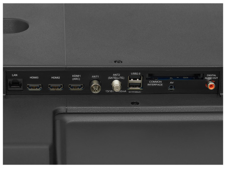 Телевизор LED Hyundai 65" H-LED65BU7003 Яндекс.ТВ Frameless черный 4K Ultra HD 60Hz DVB-T DVB-T2 DVB-C DVB-S DVB-S2 USB WiFi Smart TV