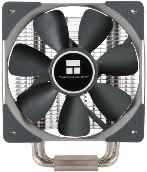 Устройство охлаждения(кулер) Thermalright Macho 120 Rev.B Soc-AM4/AM3+/1150/1151/1200/2011/2066/1700 черный 4-pin 19-25dB Al+Cu Ret (MACHO-120-B)